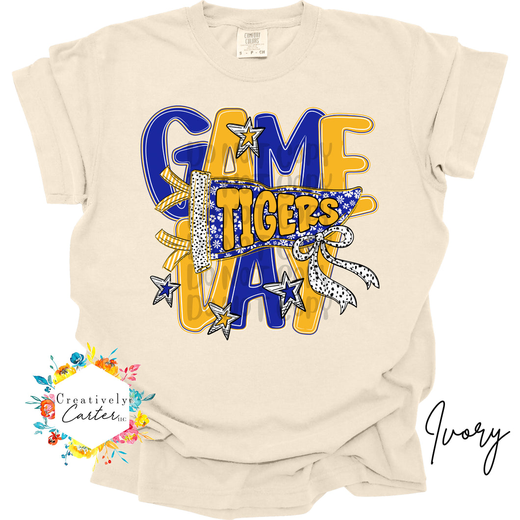 Custom Mascot GAME DAY - you choose mascot + colors