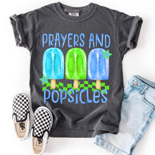 Load image into Gallery viewer, Prayers + Popsicles - blue words
