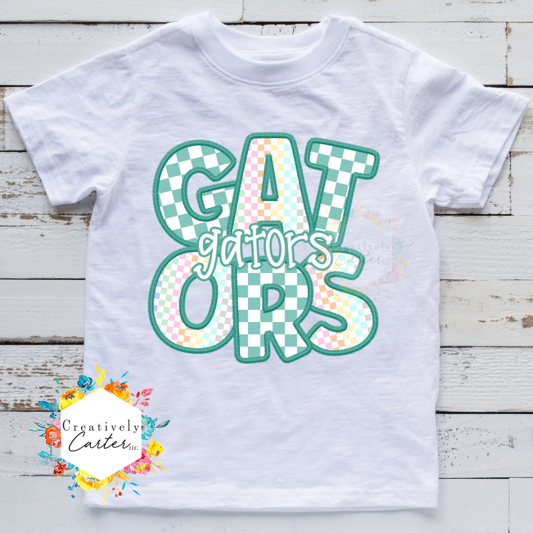 Faux Embroidery Mascot - Multiple Choices