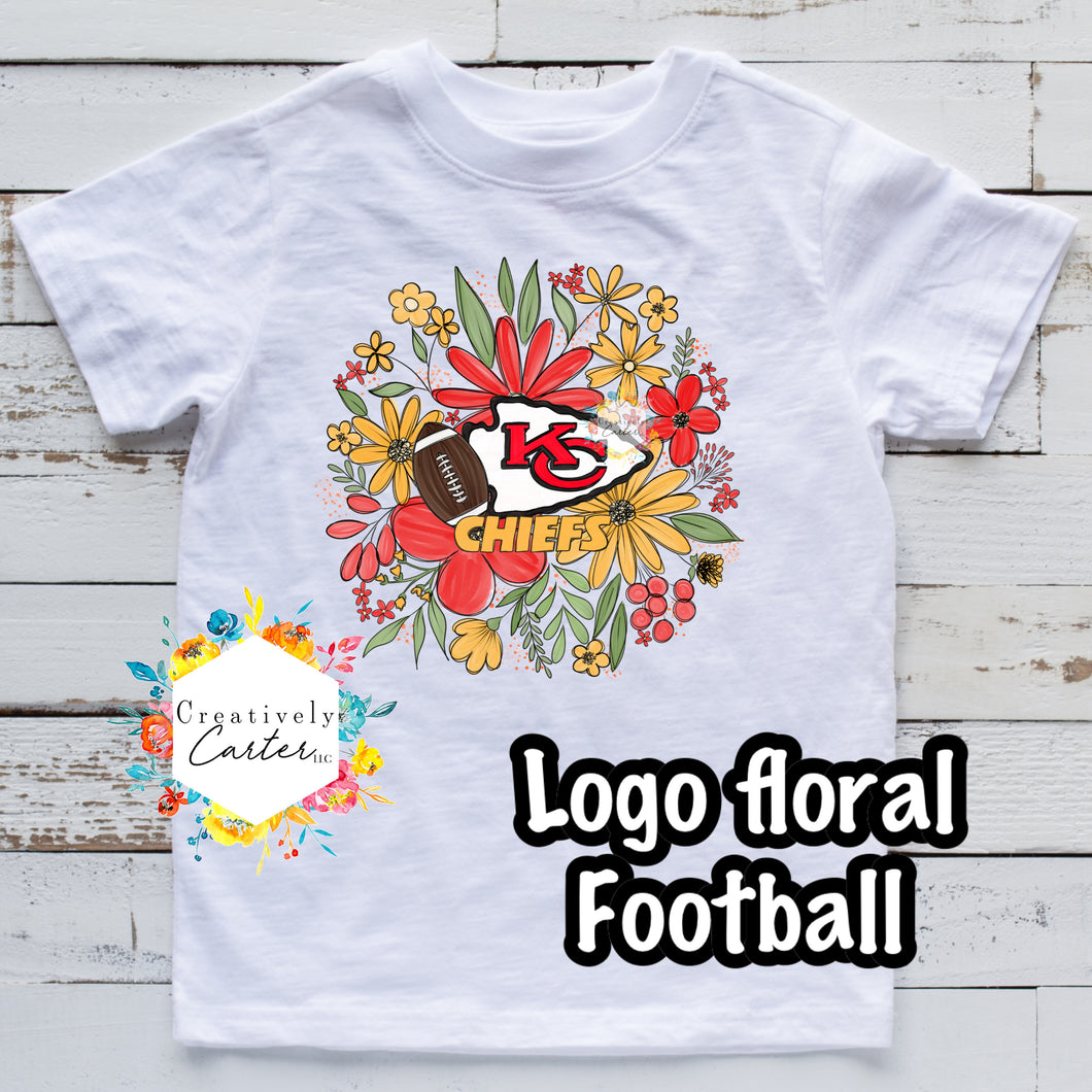Football - LOGO FLORAL